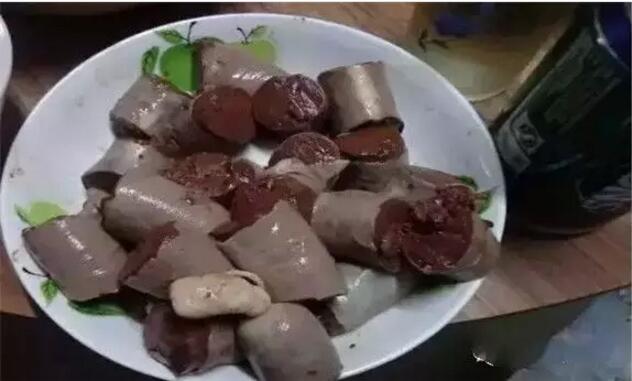 大兴安岭林区的烀血肠