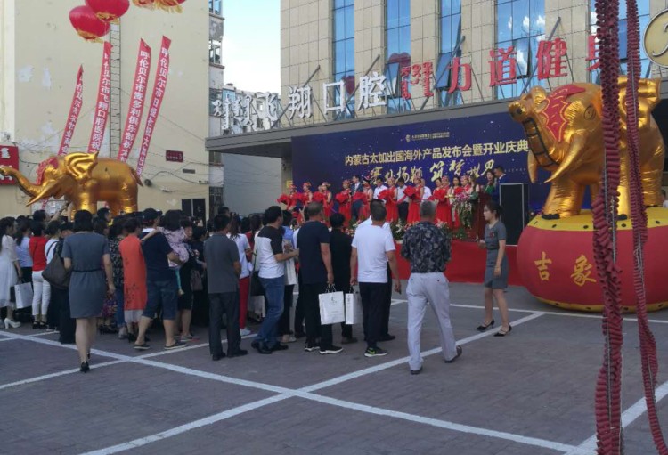 呼伦贝尔太加出国开业庆典