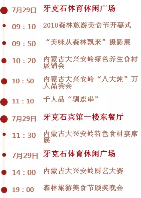 2018森林旅游美食节开幕