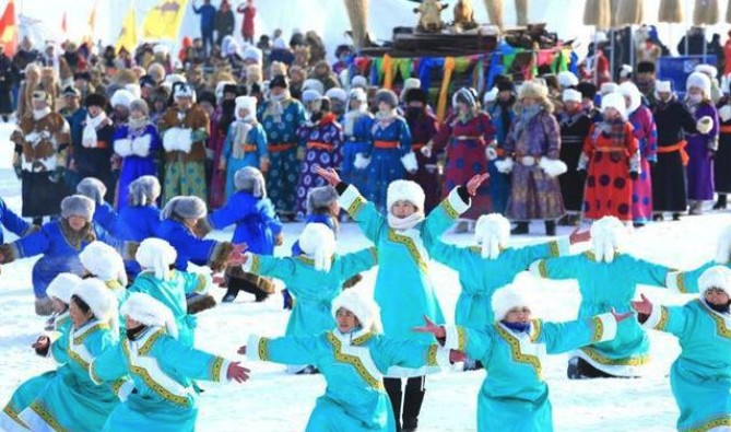 2018呼伦贝尔冰雪那达慕火神节活动