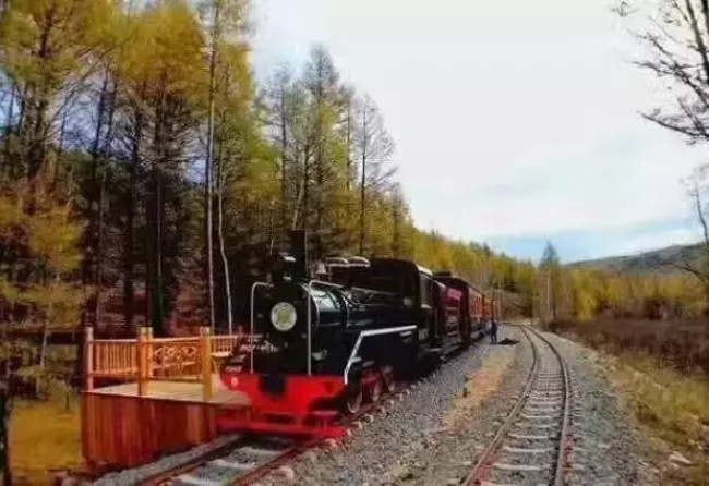 莫尔道嘎森林窄轨小火车