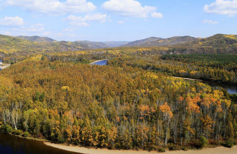 莫尔道嘎国家森林公园秋季