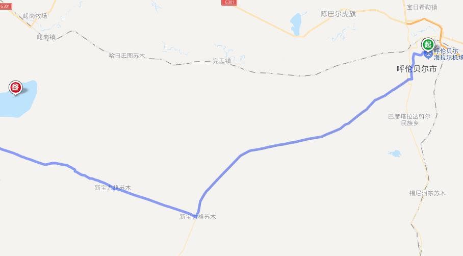 呼伦贝尔海拉尔东山机场去呼伦贝尔大草原怎么走？
