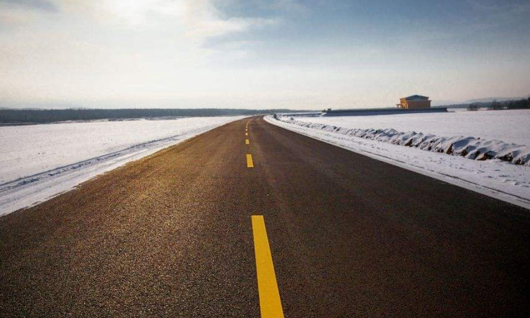 呼伦贝尔冬季公路