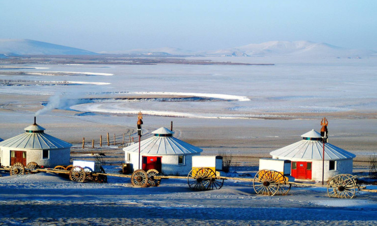 冬季去呼伦贝尔旅游能住蒙古包吗？