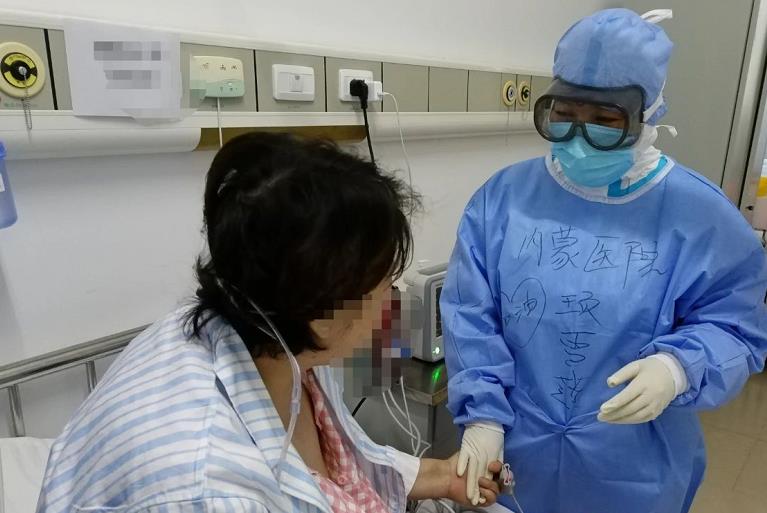 内蒙古满洲里市首个本土新冠肺炎确诊病例治愈出院