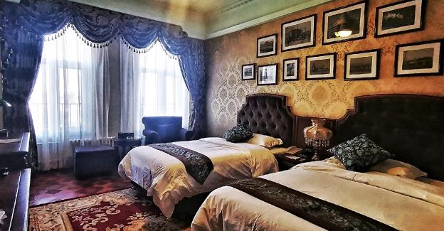 2021年呼伦贝尔旅游之呼伦贝尔尼基金俄罗斯风情酒店