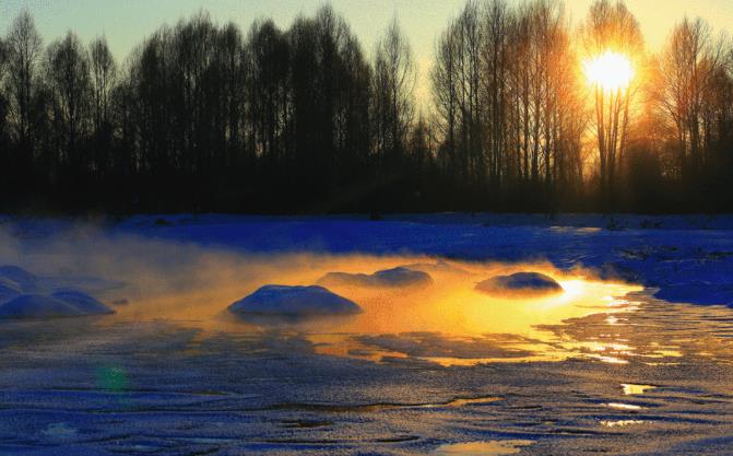 呼伦贝尔冬季旅游网红打卡地：根河——全国自然条件下气温最低的地方