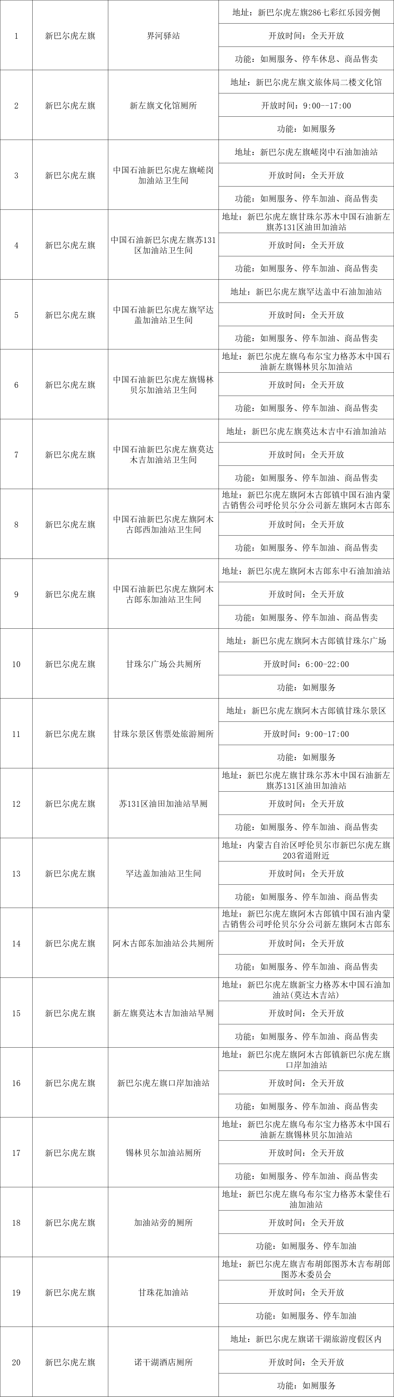 新巴尔虎左旗冬日厕所开放指南