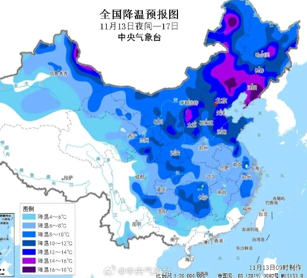 “冻”真格了！雨雪大风寒潮组团上线